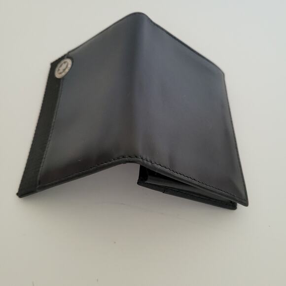 Hunting World Mini Designer Black Wallet Credit Card Holder Small Compact - Picture 8 of 10